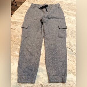 Calvin Klein Performance Joggers Gray Quick-Dry Drawstring M Medium